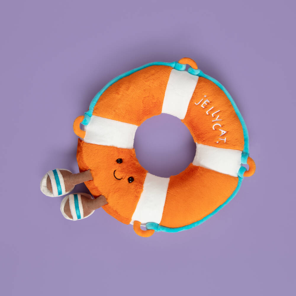Jellycat-Amuseables Life Ring Soft Toy (33cm) | Childrensalon