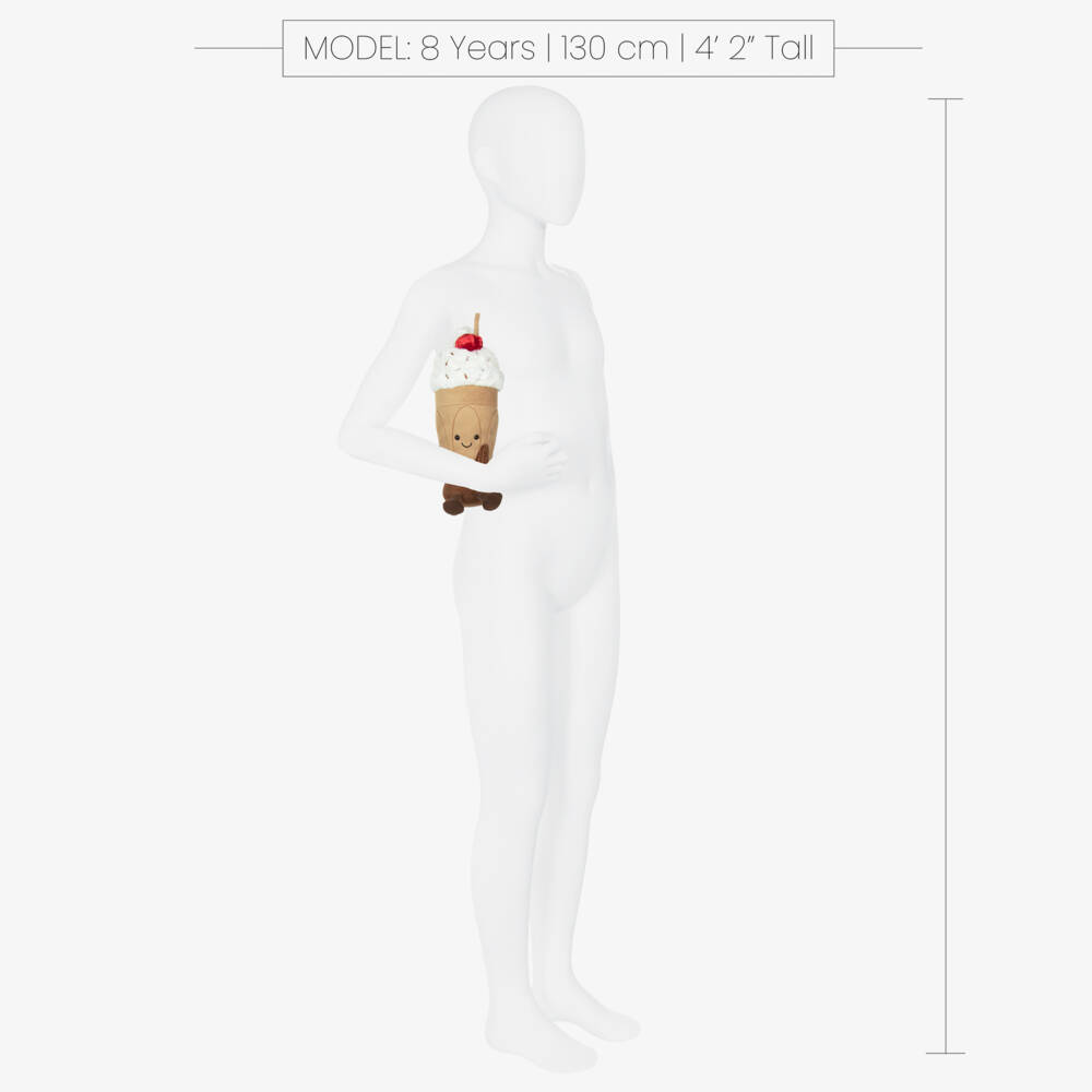 Jellycat-Amuseables Marin Chocolate Milkshake (25cm) | Childrensalon