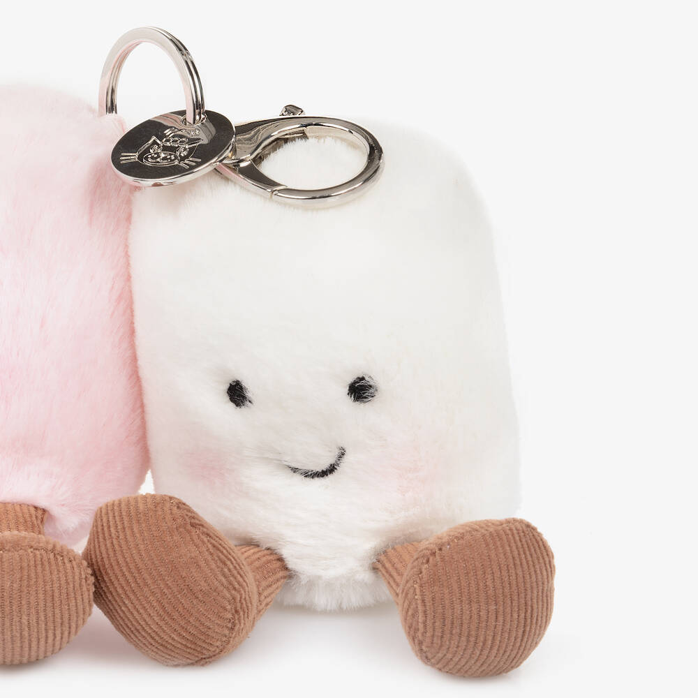 Jellycat-حلية حقيبة على شكل مارشملو (11 سم) | Childrensalon