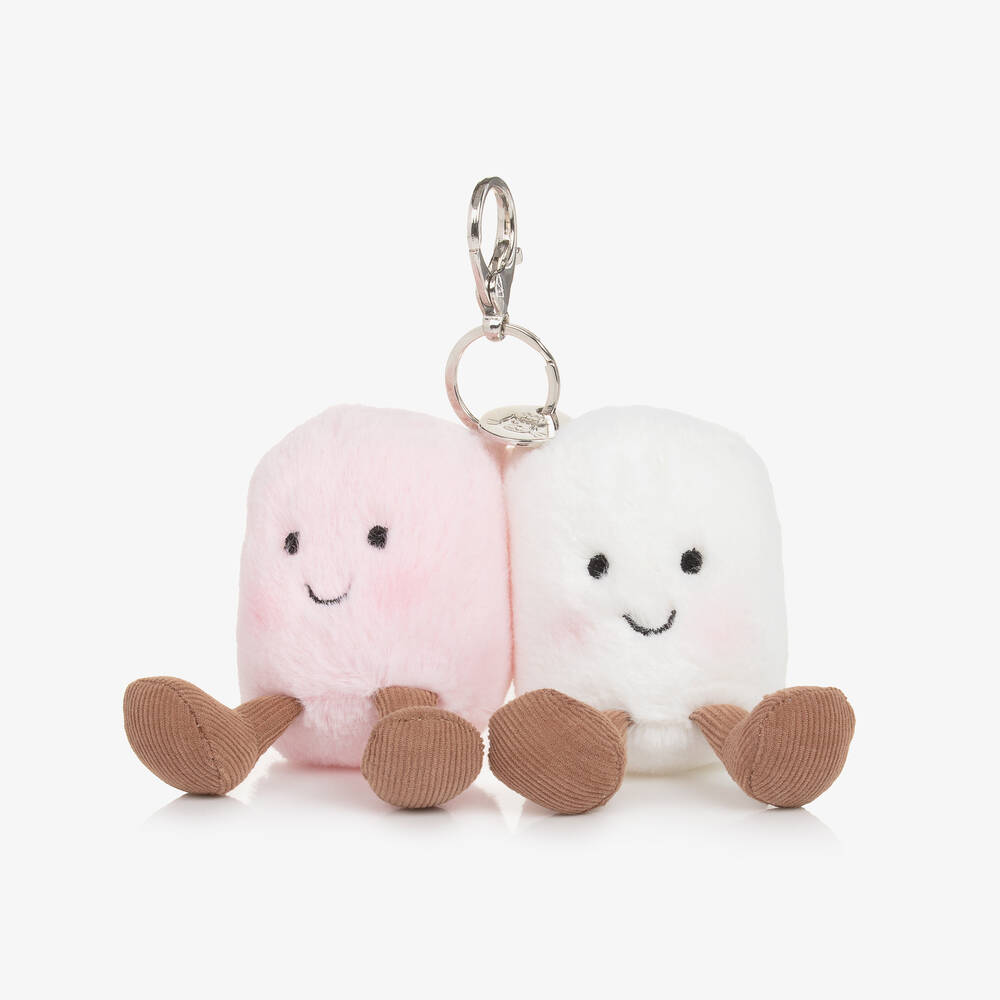 Jellycat-حلية حقيبة على شكل مارشملو (11 سم) | Childrensalon