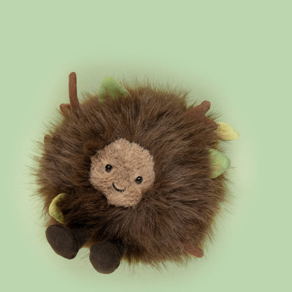 Jellycat-Amuseables Mulshi Woodland Floor Soft Toy (13cm) | Childrensalon