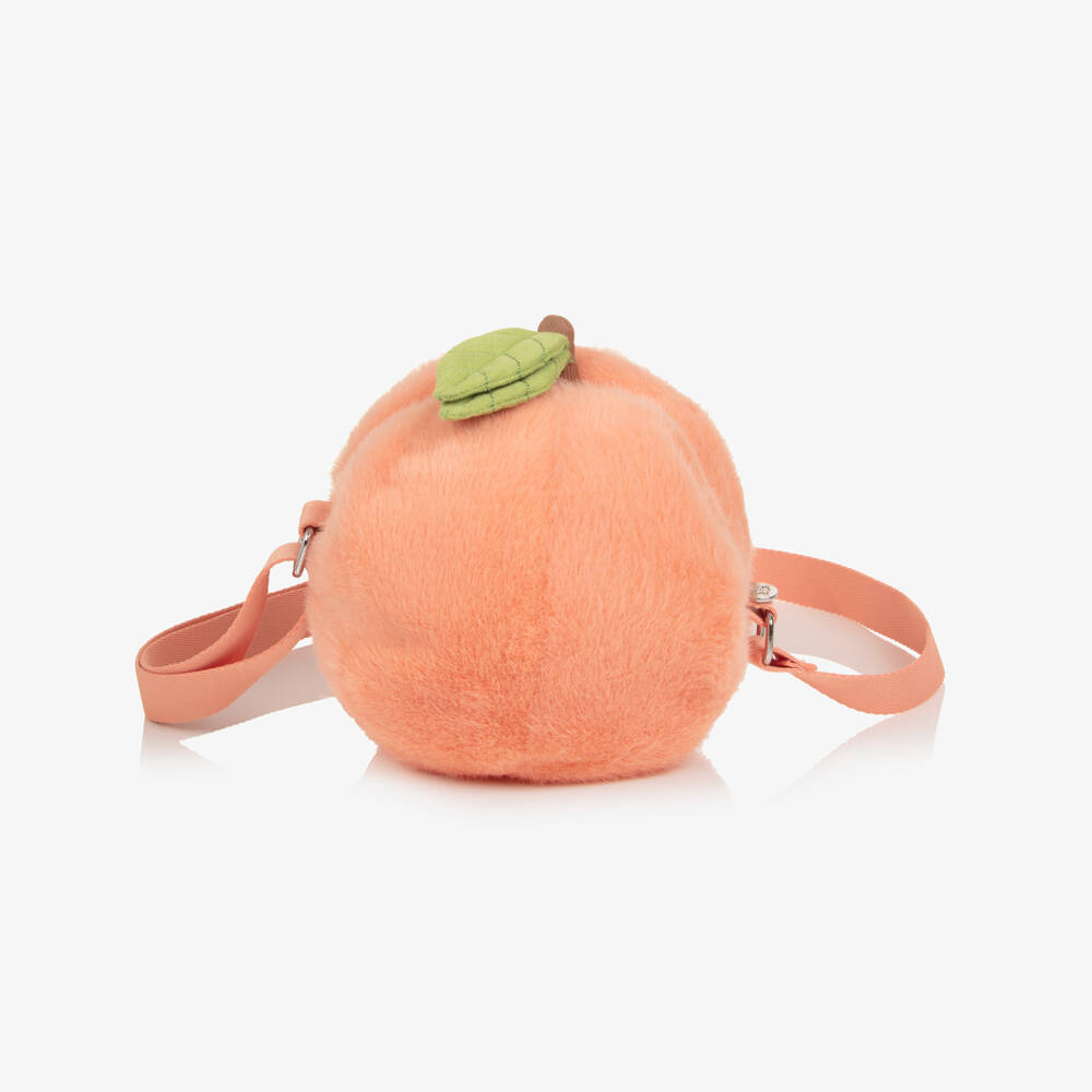 Jellycat-Amuseables Peach Shoulder Bag (18cm) | Childrensalon