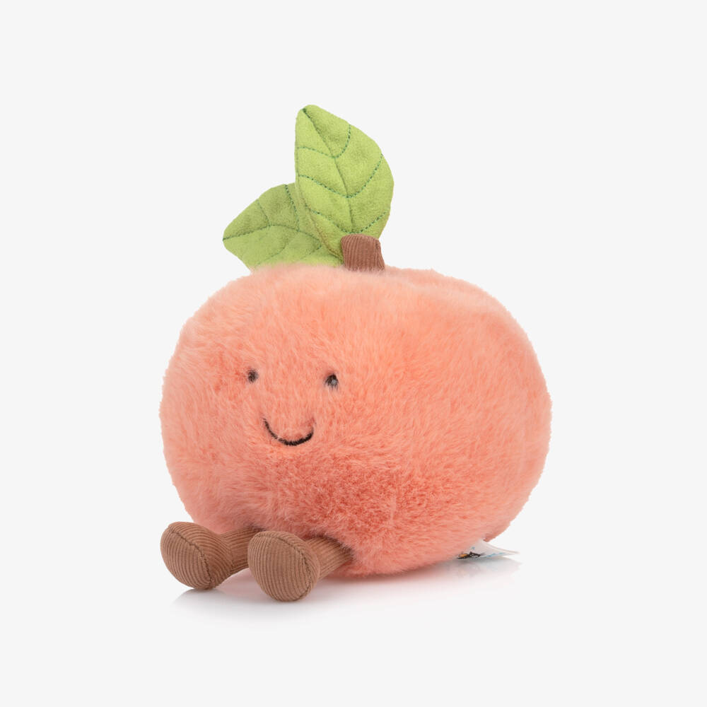 Jellycat-Amuseables Peach Soft Toy (14cm) | Childrensalon