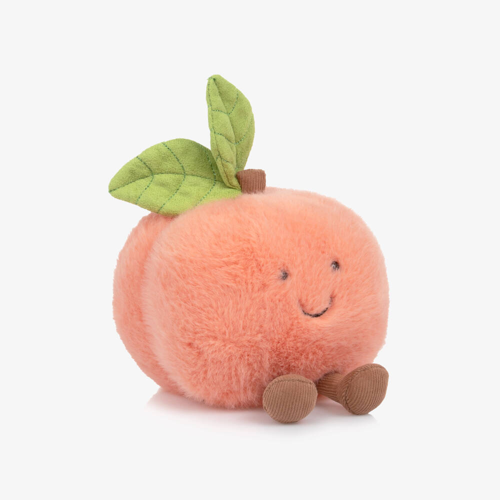 Jellycat-Amuseables Peach Soft Toy (14cm) | Childrensalon
