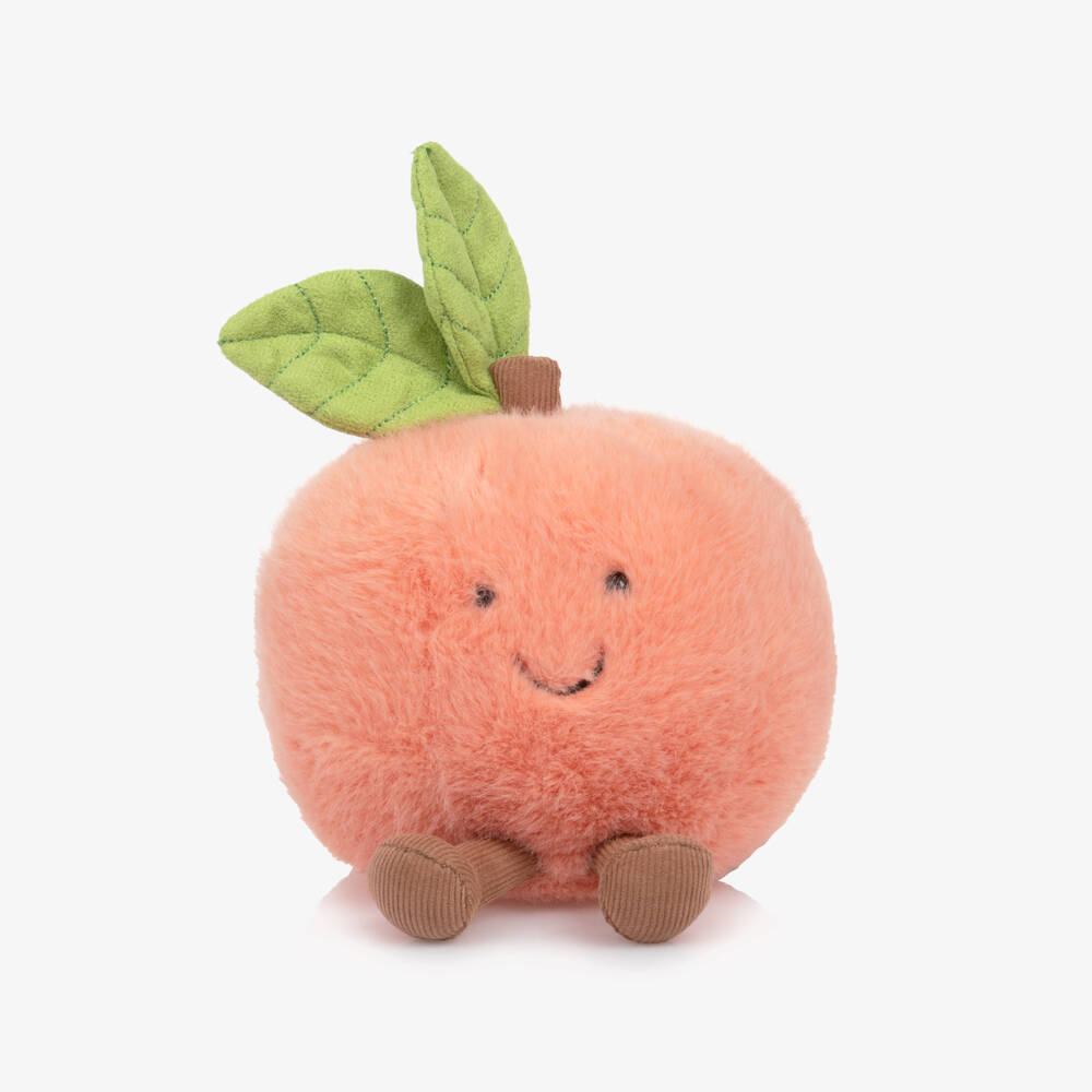 Jellycat-Amuseables Peach Soft Toy (14cm) | Childrensalon
