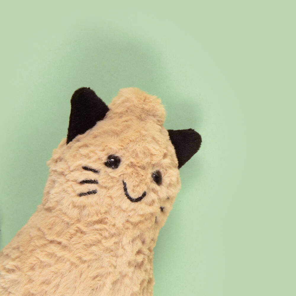 Jellycat-Amuseables Peanut Cat Outfit Soft Toy (15cm) | Childrensalon