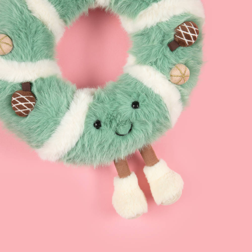 Jellycat-Amuseables Pinecone Wreath Soft Toy (34cm) | Childrensalon