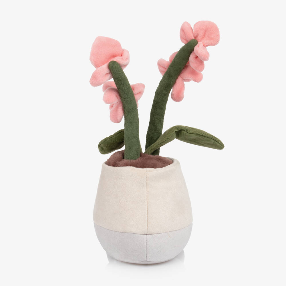 Jellycat-Amuseables Pink Orchid Soft Toy (25cm) | Childrensalon