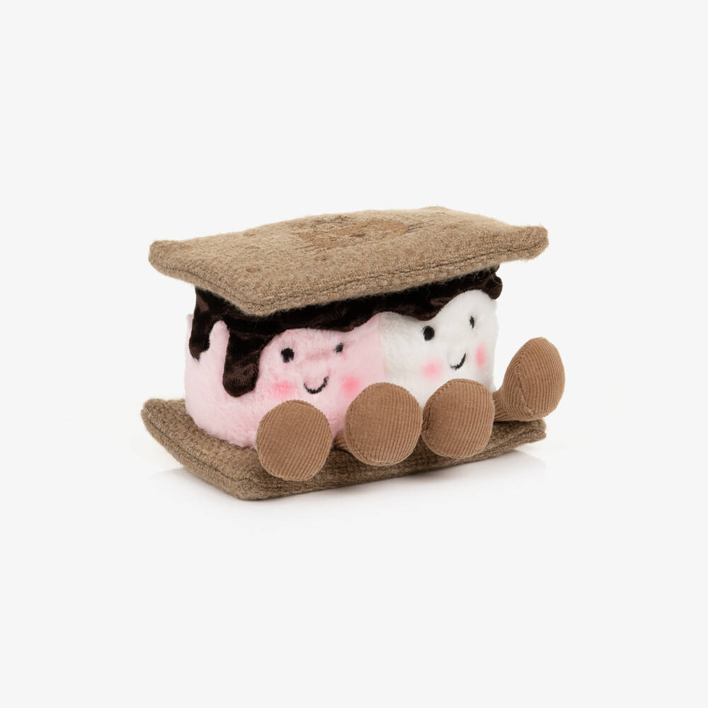 Jellycat-Amuseables S'mores Soft Toy (12cm) | Childrensalon