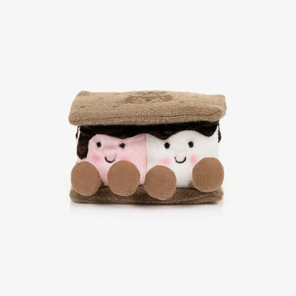 Jellycat-Amuseables S'mores Soft Toy (12cm) | Childrensalon