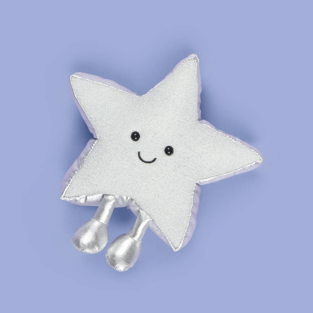 Jellycat-Amuseables Silver Star Soft Toy (2026) | Childrensalon