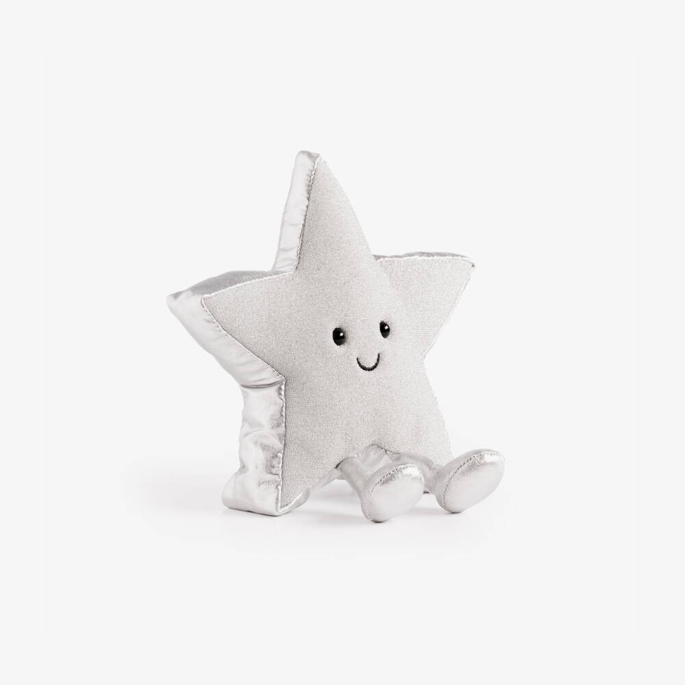 Jellycat-Amuseables Silver Star Soft Toy (2026) | Childrensalon
