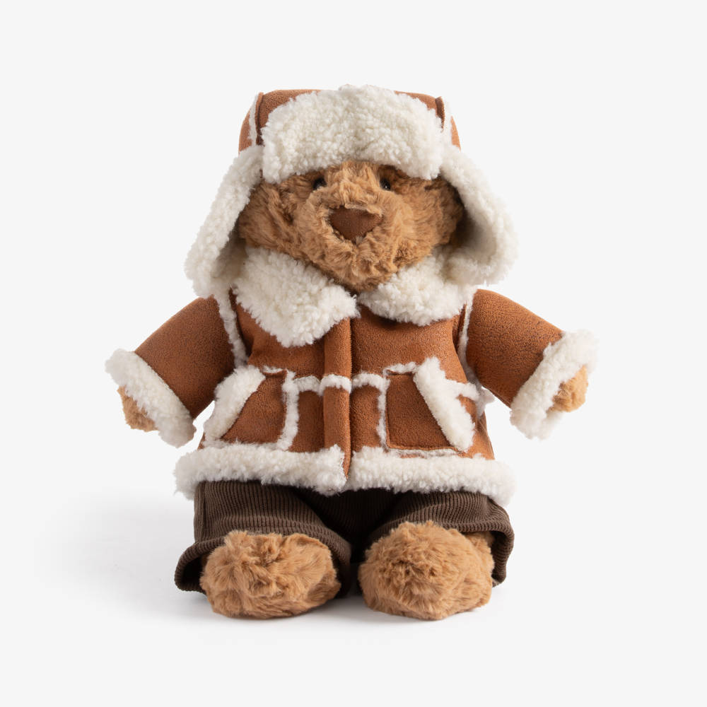 Jellycat-Bartholomew Bear Alpine Outfit Soft Toy (26cm) | Childrensalon
