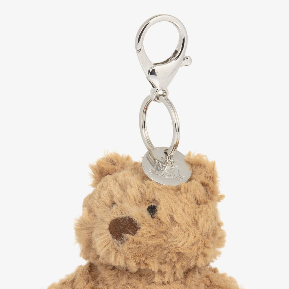 Jellycat-Bartholomew Bear Bag Charm (18cm) | Childrensalon