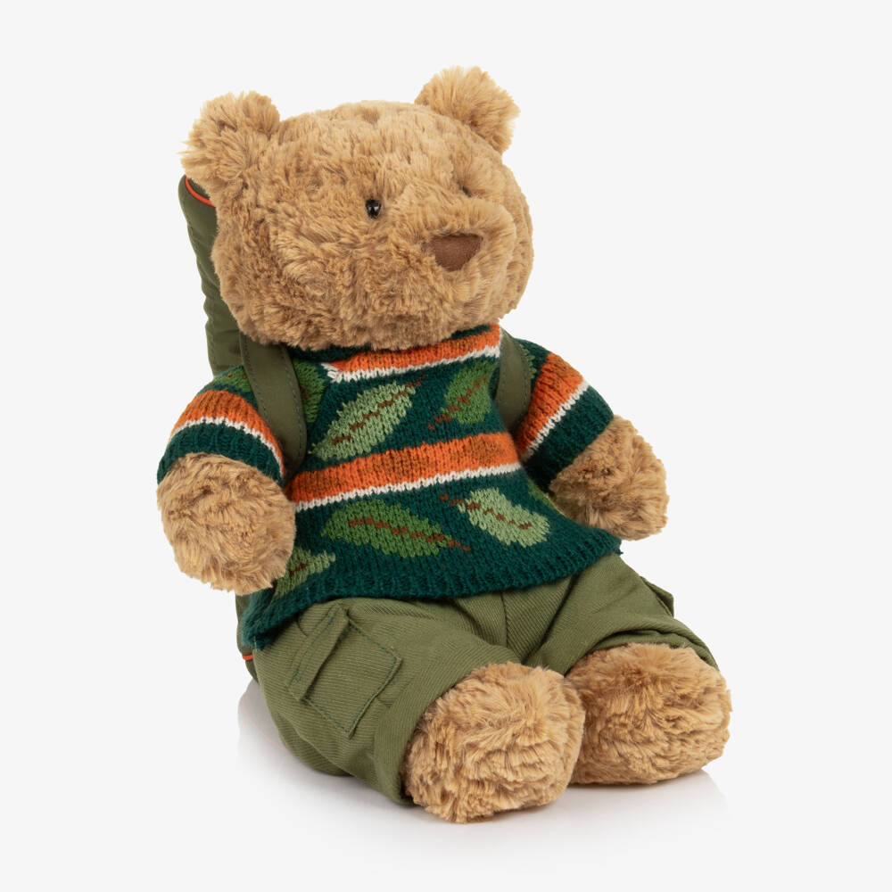 Jellycat-Bartholomew Bear Hiking Outfit (26cm) | Childrensalon