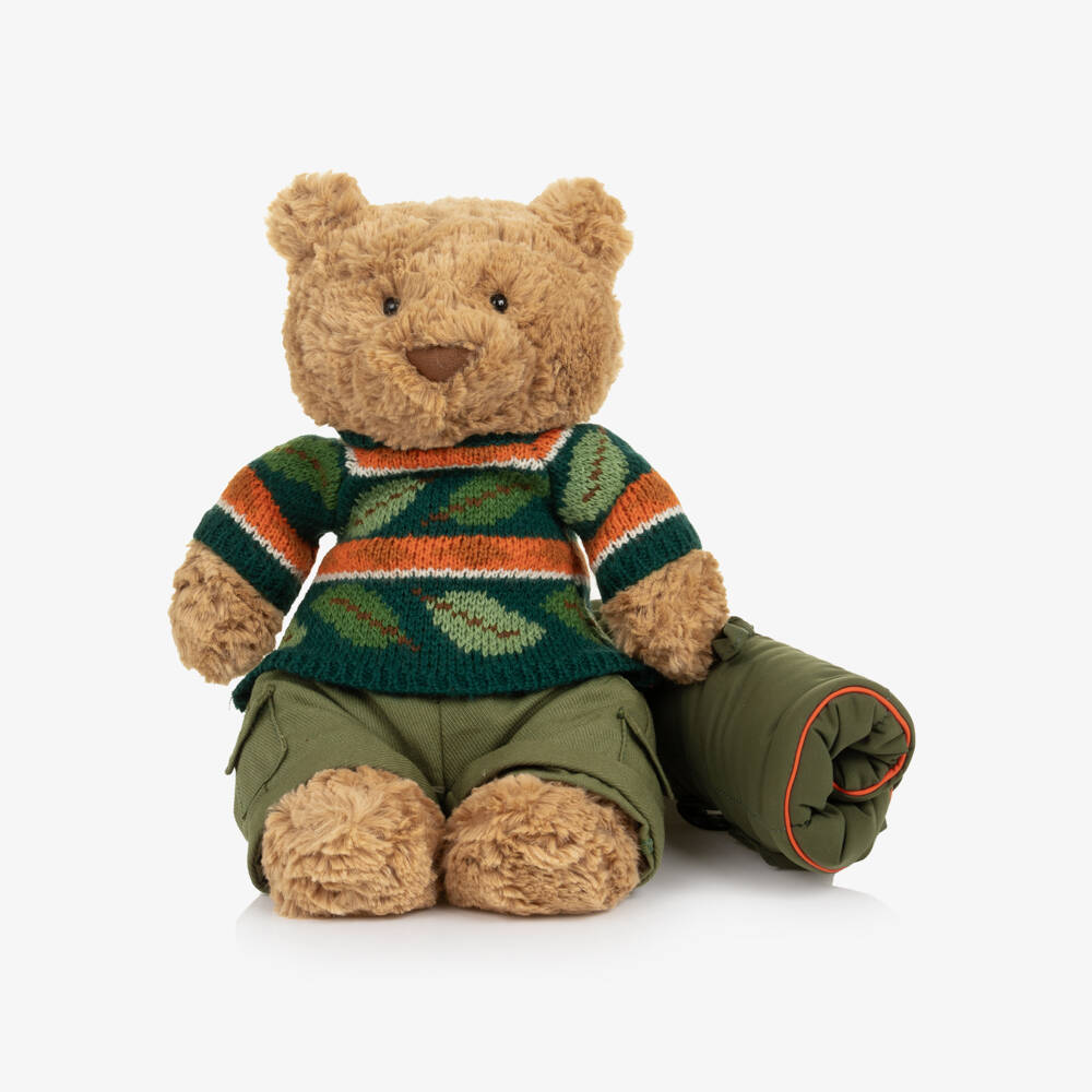 Jellycat-Bartholomew Bear Hiking Outfit (26cm) | Childrensalon