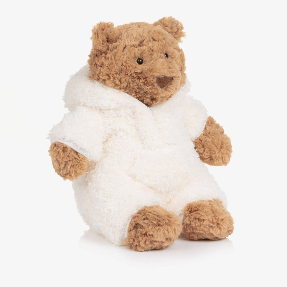 Jellycat-Bartholomew Bear in All-in-one Outfit (26cm) | Childrensalon