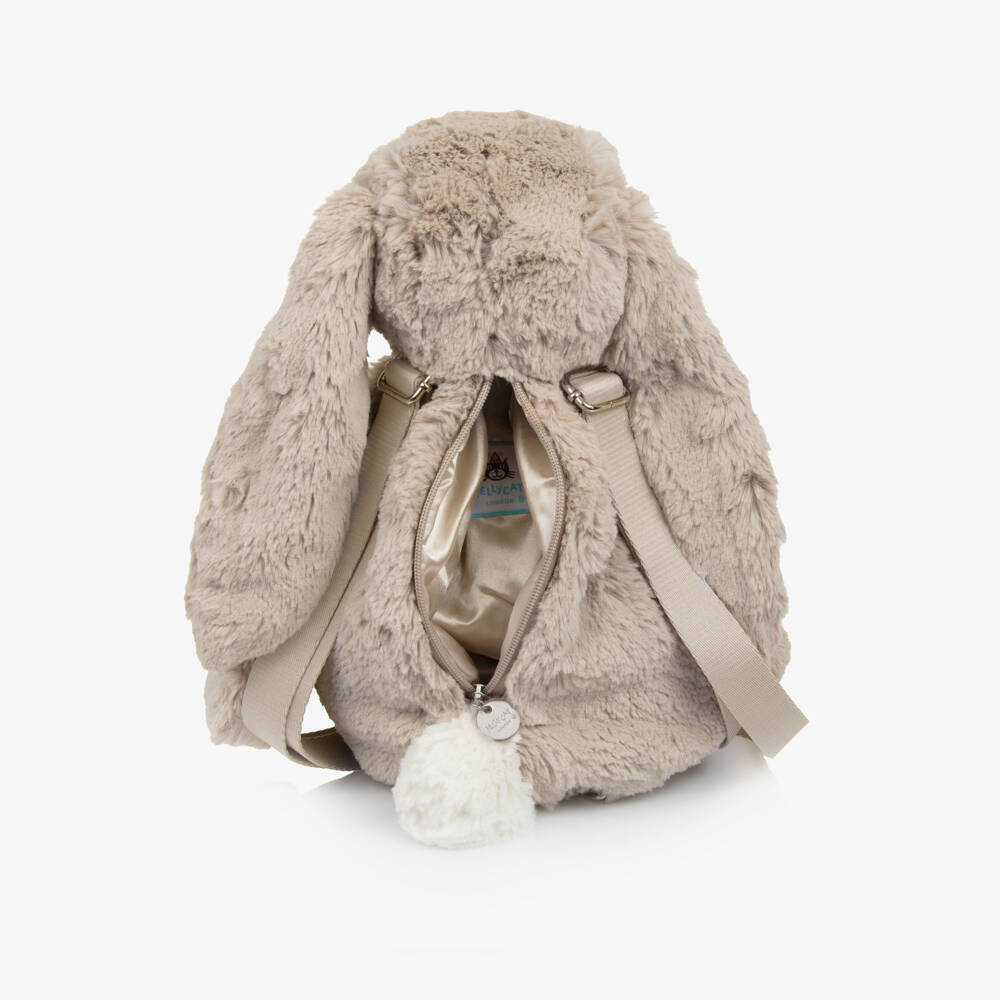 Jellycat-Bashful Bunny Beige Backpack (32cm) | Childrensalon