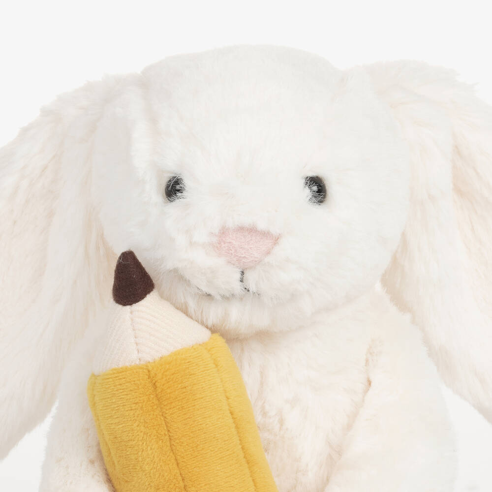 Jellycat - Bashful Bunny Pencil Soft Toy (28cm) | Childrensalon