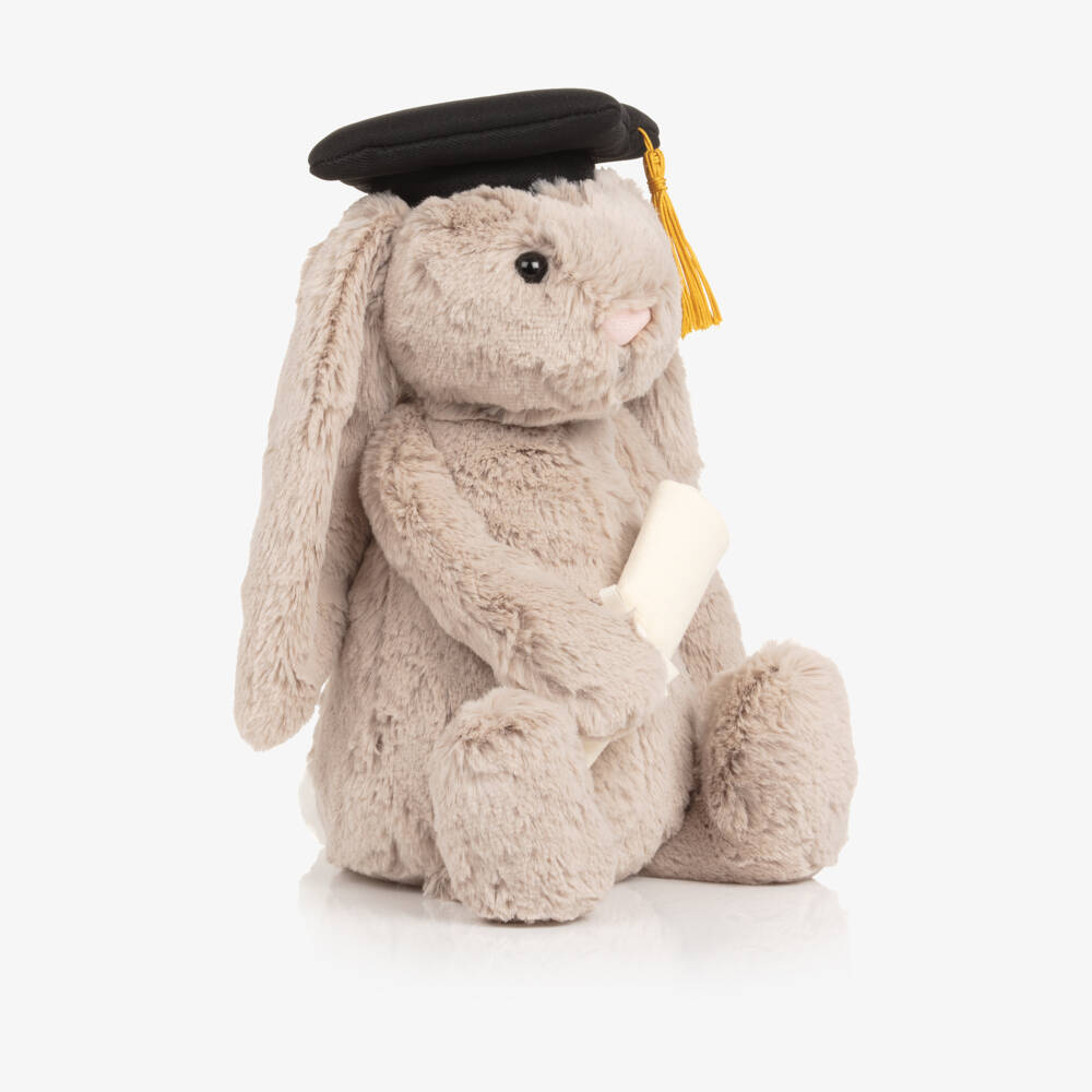 Jellycat-Beige Bashful Bunny Graduation Outfit (31cm) | Childrensalon