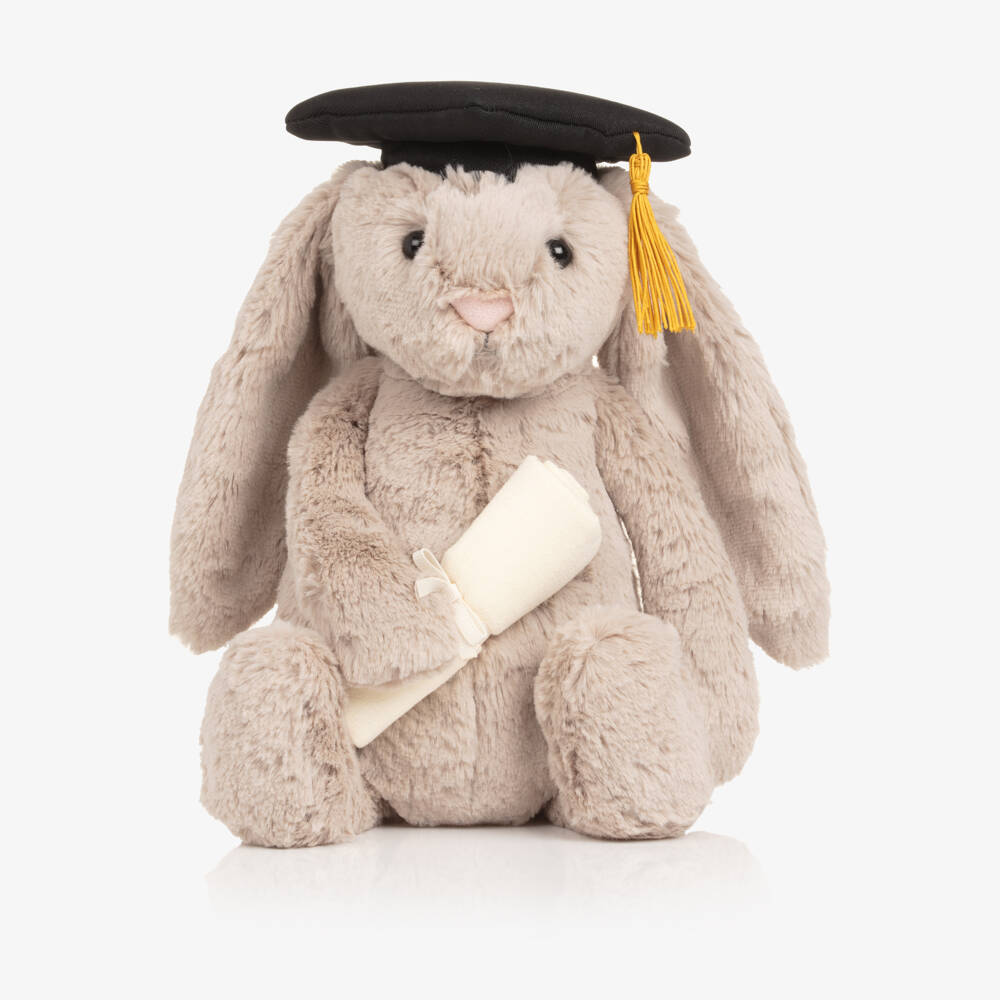 Jellycat-Beige Bashful Bunny Graduation Outfit (31cm) | Childrensalon
