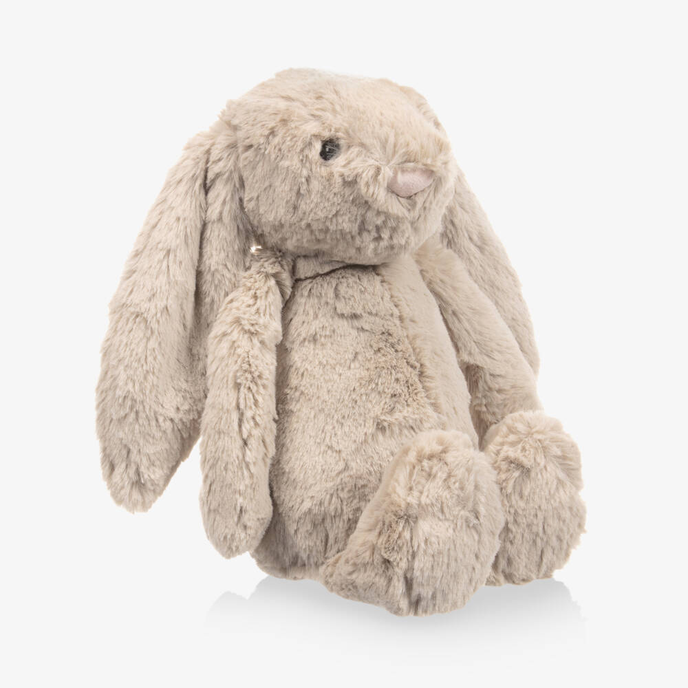 Jellycat-Beige Bashful Bunny Soft Toy (31cm) | Childrensalon