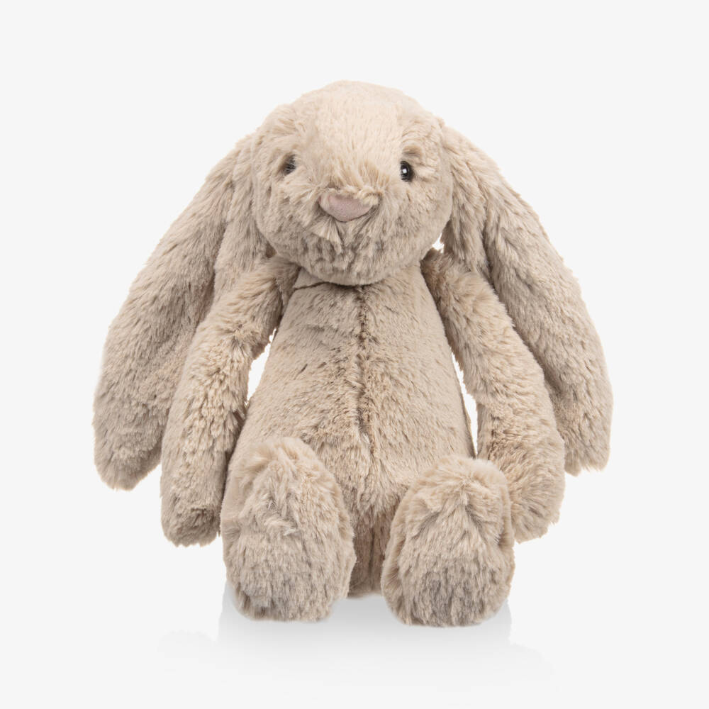 Jellycat-Beige Bashful Bunny Soft Toy (31cm) | Childrensalon