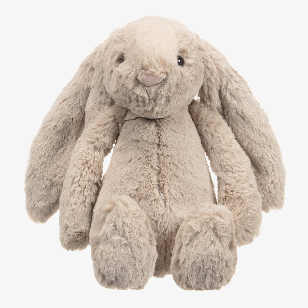Jellycat-Beige Bashful Bunny Soft Toy (31cm) | Childrensalon