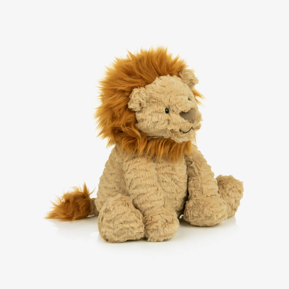 Jellycat-Beige Fuddlewuddle Lion Medium Soft Toy (23cm) | Childrensalon