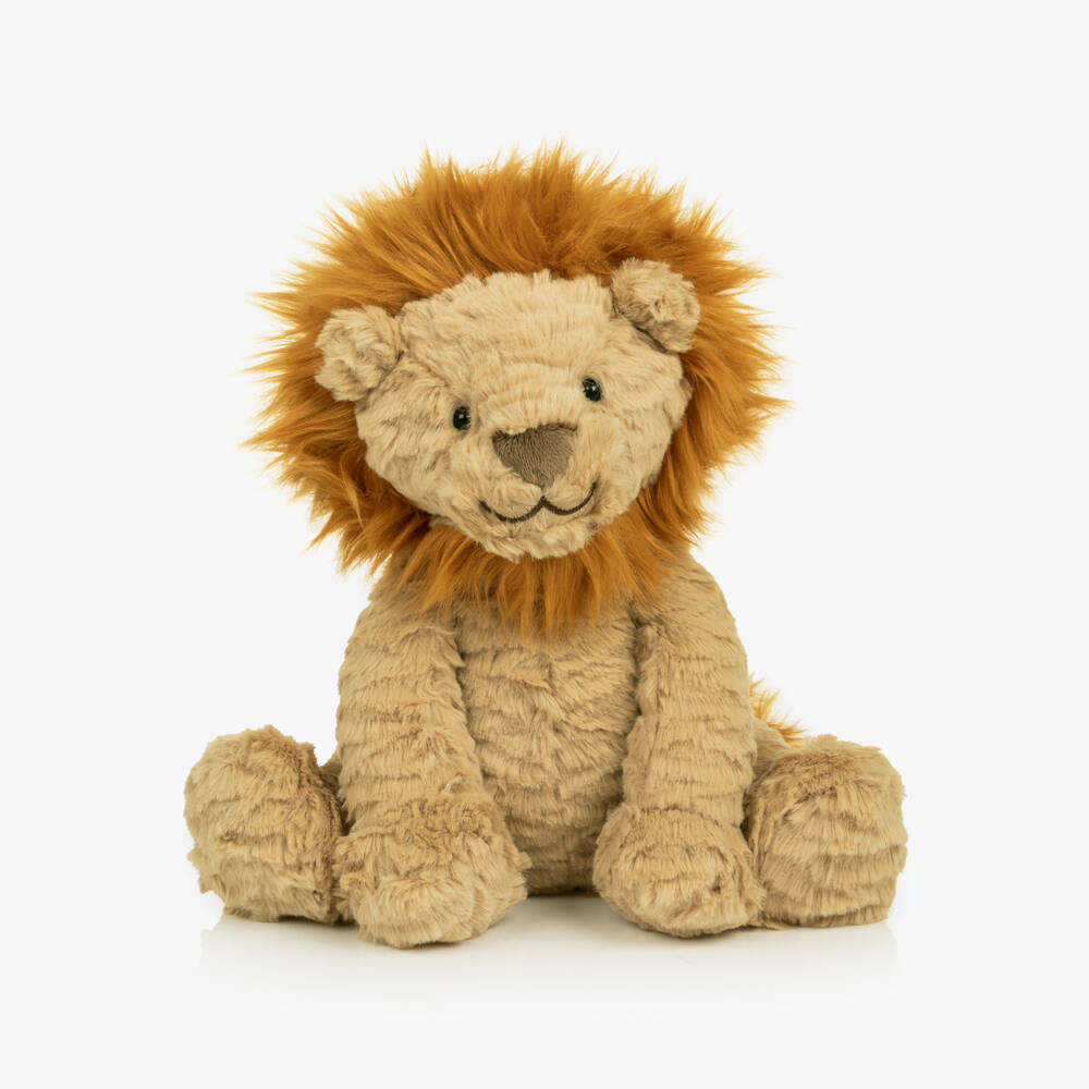 Jellycat-Beige Fuddlewuddle Lion Medium Soft Toy (23cm) | Childrensalon