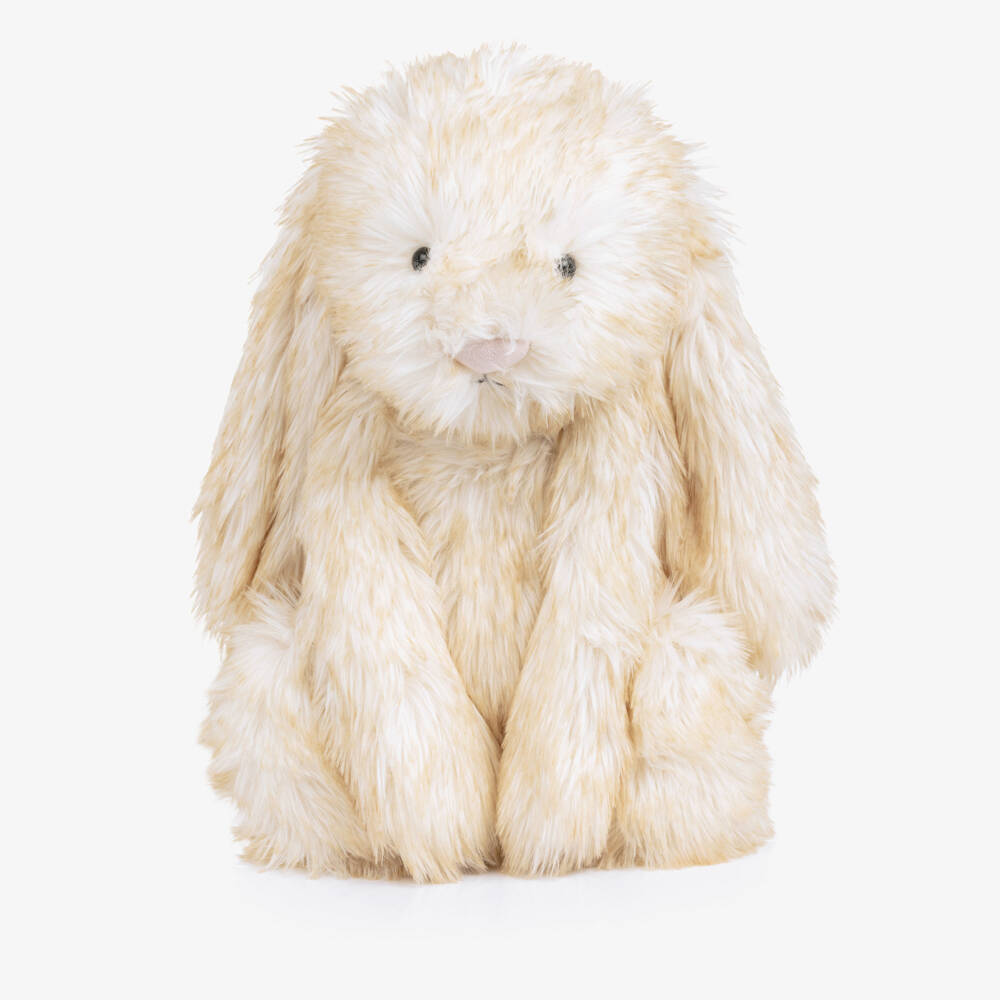 Jellycat-Beige Springlowe Luxe Bunny (58cm) | Childrensalon