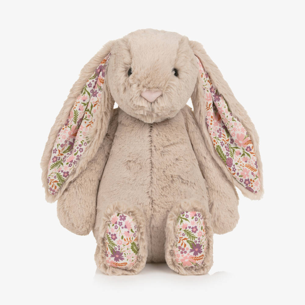 Jellycat-Blossom Beige Petal Bunny Soft Toy (31cm) | Childrensalon