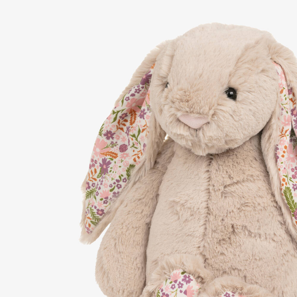 Jellycat-Blossom Beige Petal Bunny Soft Toy (31cm) | Childrensalon