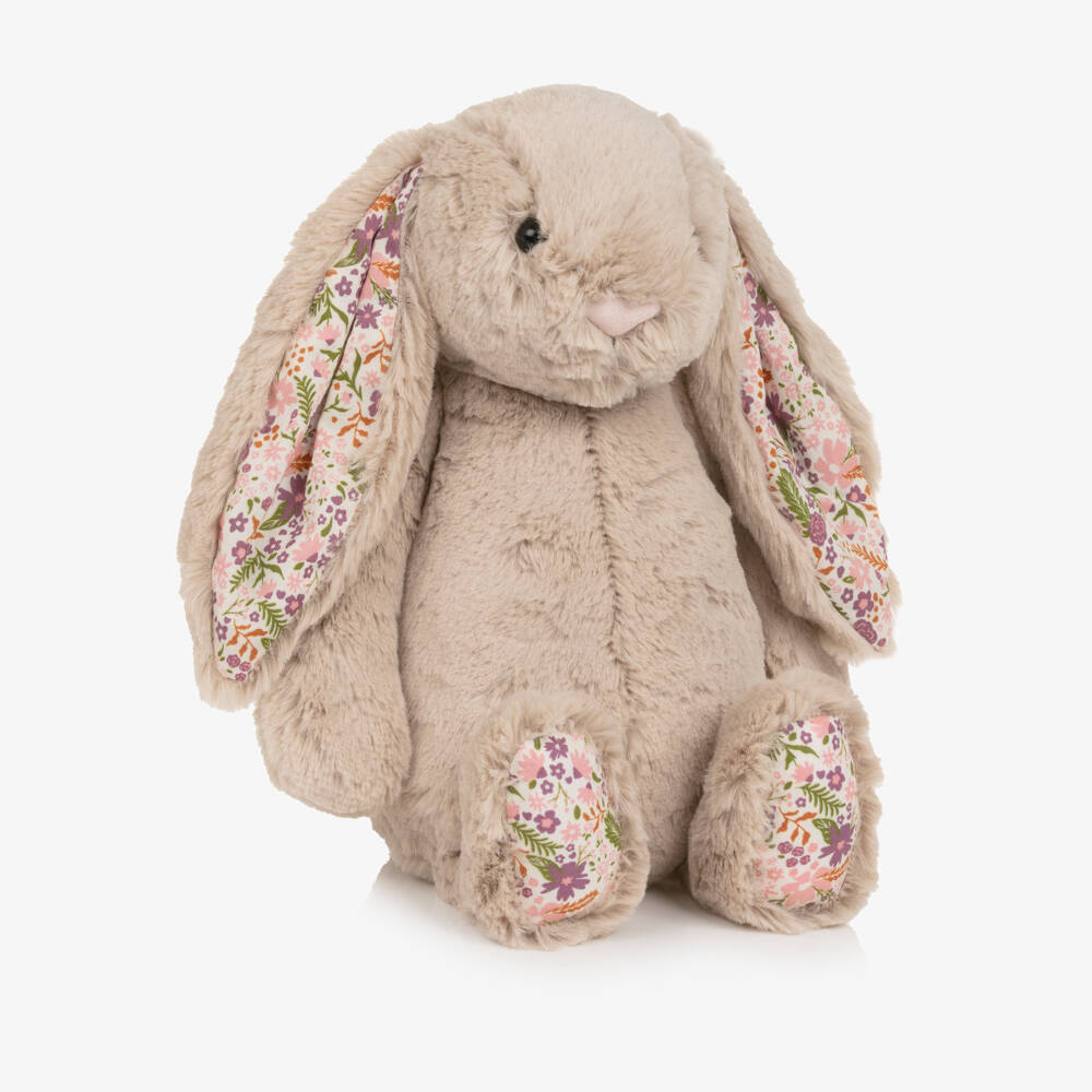 Jellycat-Blossom Beige Petal Bunny Soft Toy (31cm) | Childrensalon