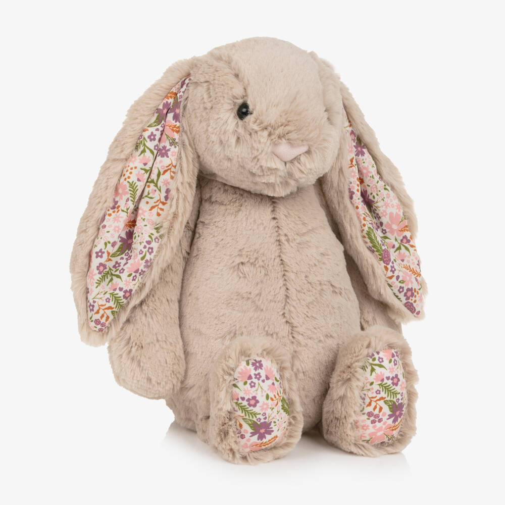 Jellycat-Blossom Beige Petal Bunny Soft Toy (31cm) | Childrensalon