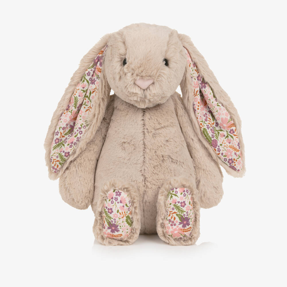 Jellycat-Blossom Beige Petal Bunny Soft Toy (31cm) | Childrensalon