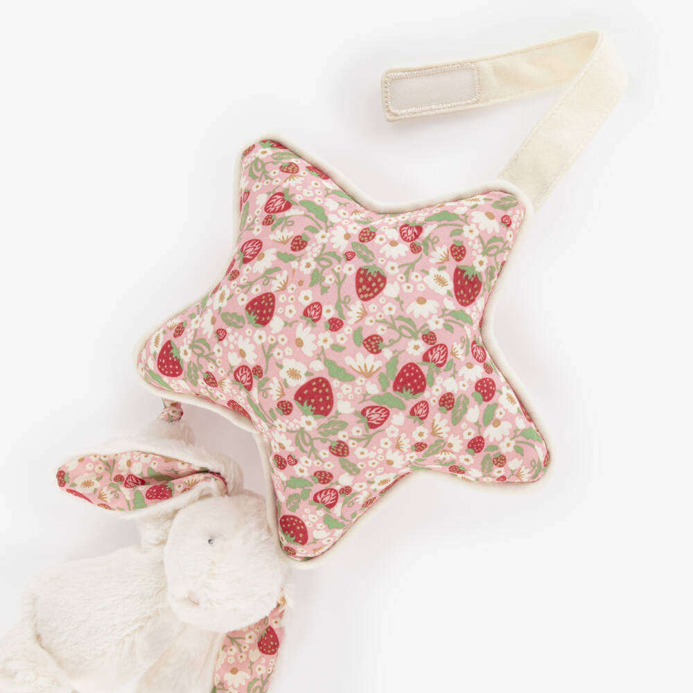 Jellycat-Blossom Cream Bunny Musical Toy (30cm) | Childrensalon