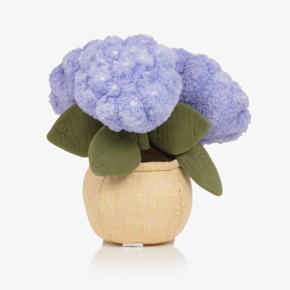 Jellycat-Blue Amuseables Hydrangea Soft Toy (24cm) | Childrensalon