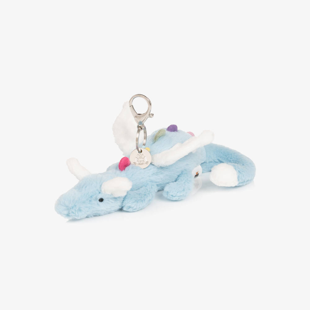Jellycat-Blue Dragon Bag Charm (24cm) | Childrensalon