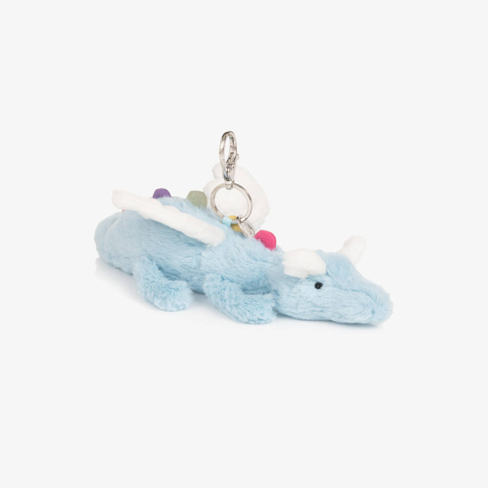 Jellycat-Blue Dragon Bag Charm (24cm) | Childrensalon