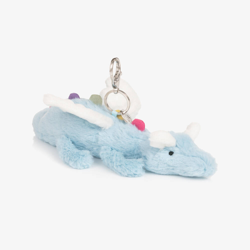 Jellycat-Blue Dragon Bag Charm (24cm) | Childrensalon