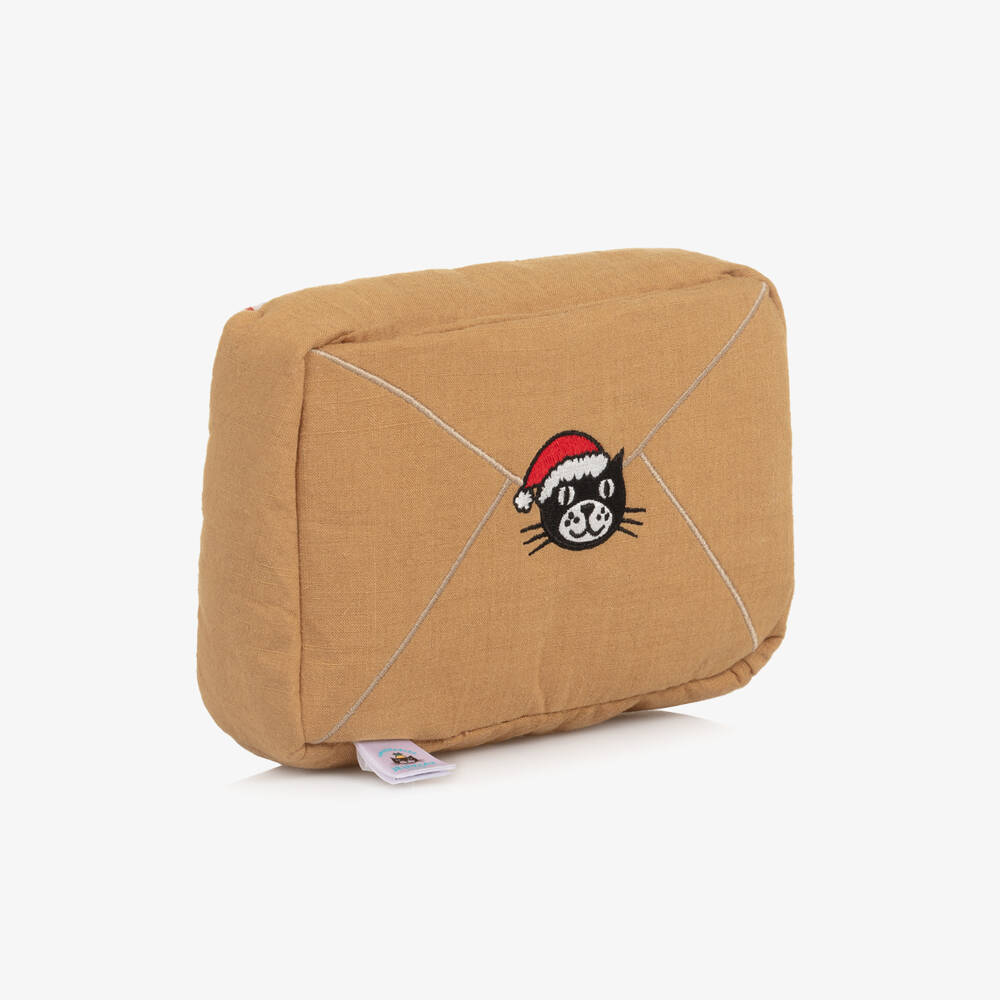 Jellycat-لعبة طرية على شكل رسالة إلى سانتا لون بني (18 سم) | Childrensalon