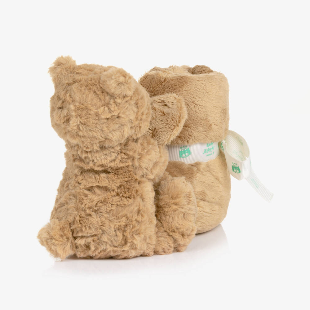 Jellycat-Brown Bartholomew Bear Soother (34cm) | Childrensalon