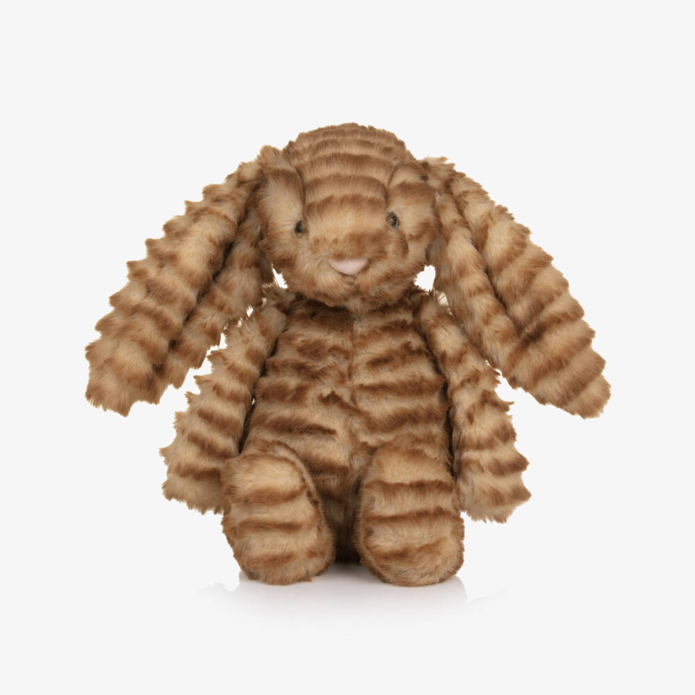 Jellycat-Brown Bashful Luxe Bunny Juniper Soft Toy (31cm) | Childrensalon