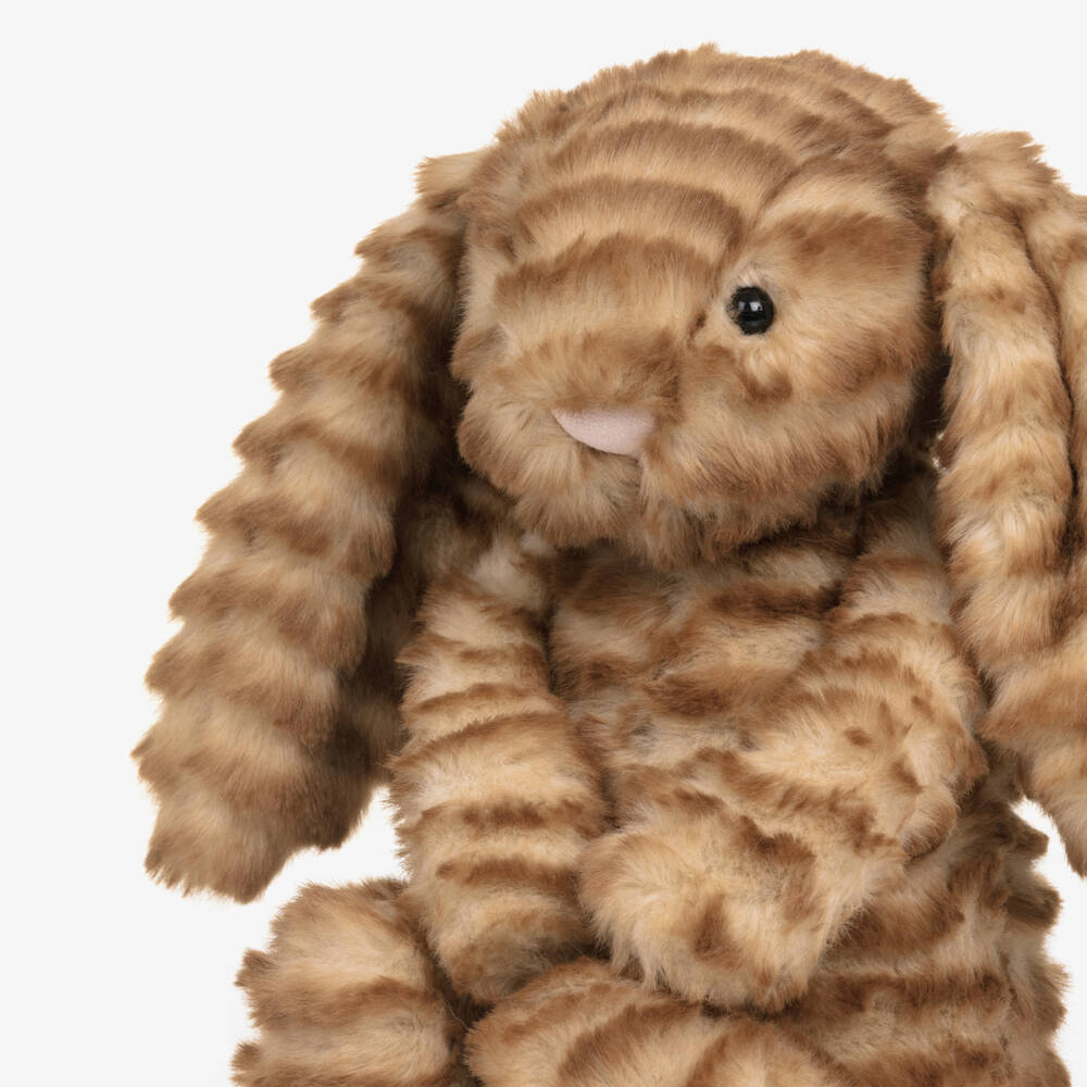 Jellycat-Brown Bashful Luxe Bunny Juniper Soft Toy (31cm) | Childrensalon