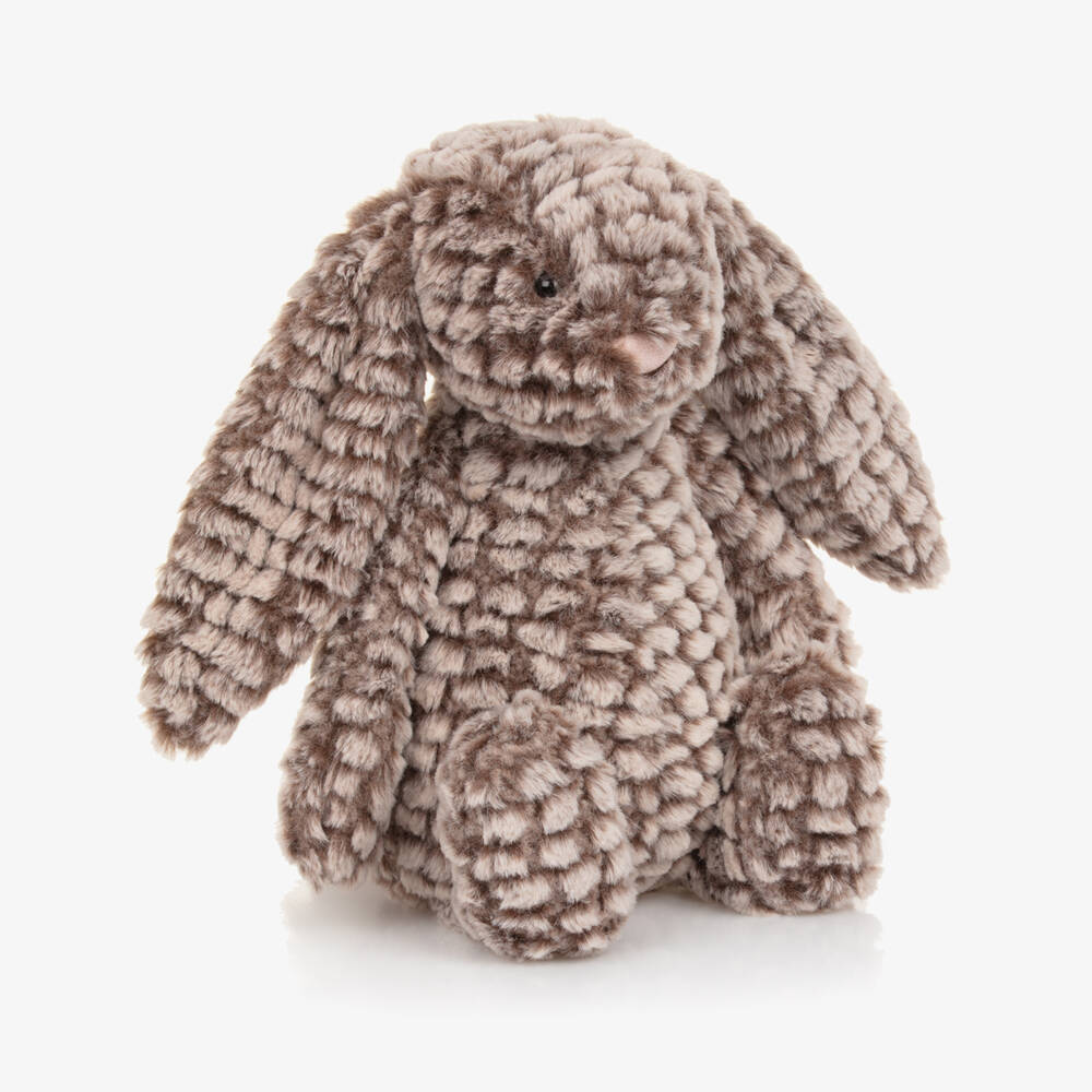Jellycat-Brown Bashful Luxe Bunny Soft Toy (31cm) | Childrensalon