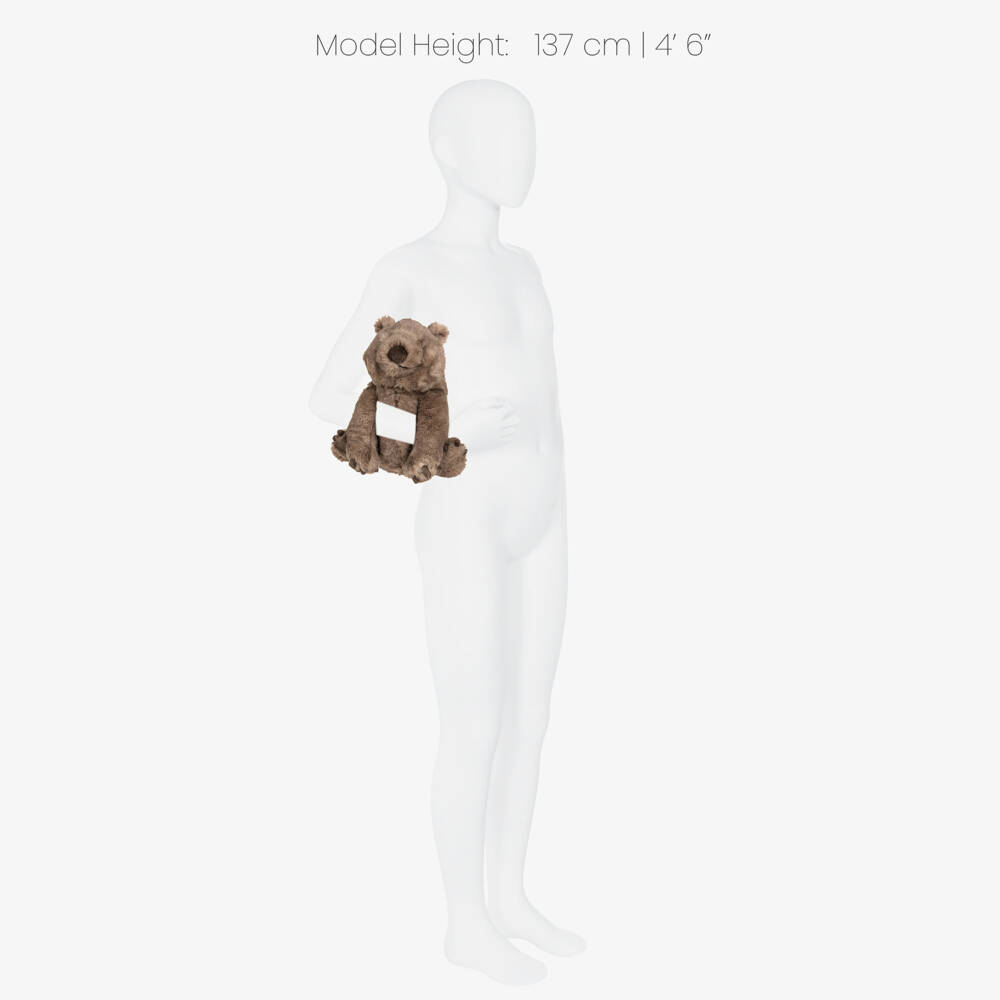 Jellycat-Brown Wonda Wombat Soft Toy (23cm) | Childrensalon