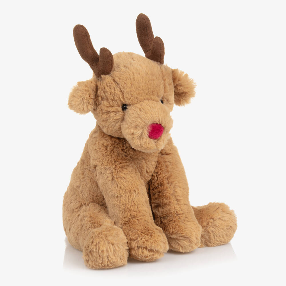 Jellycat-Caramel Brown Romi Reindeer Soft Toy (25cm) | Childrensalon