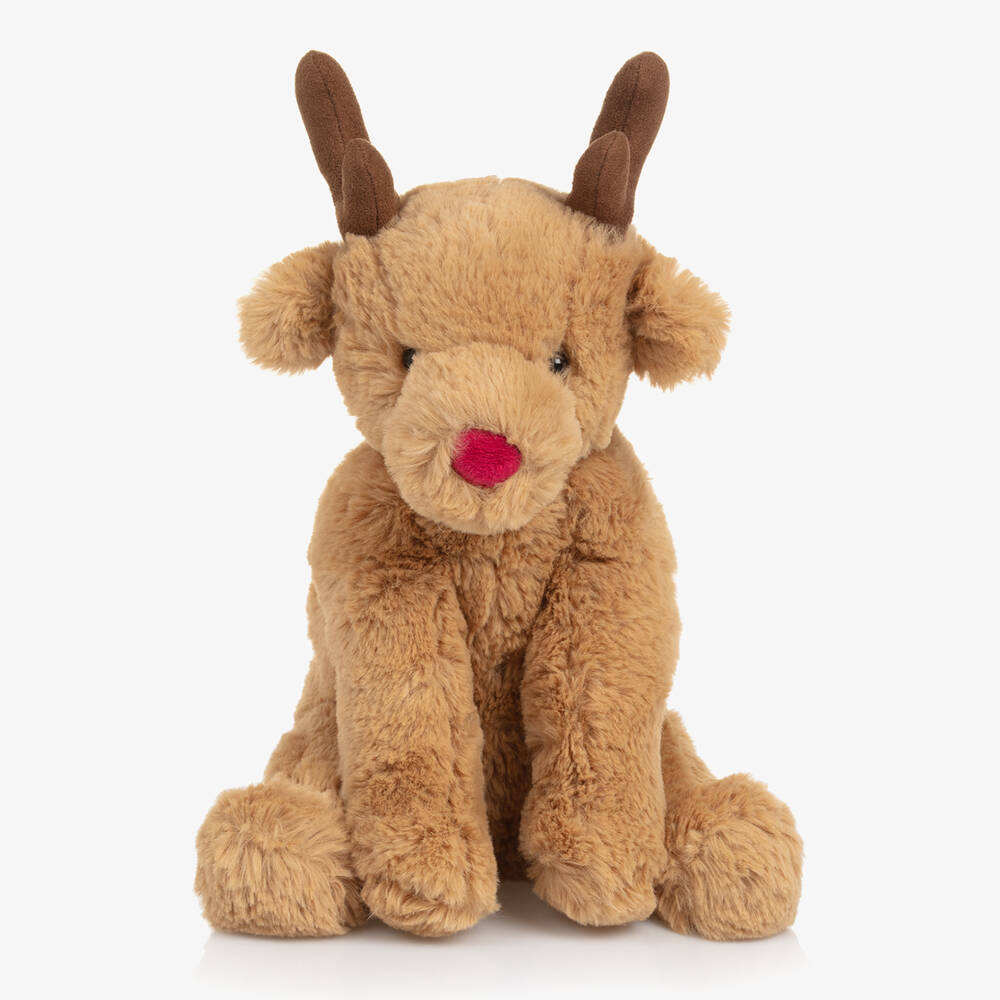 Jellycat-Caramel Brown Romi Reindeer Soft Toy (25cm) | Childrensalon