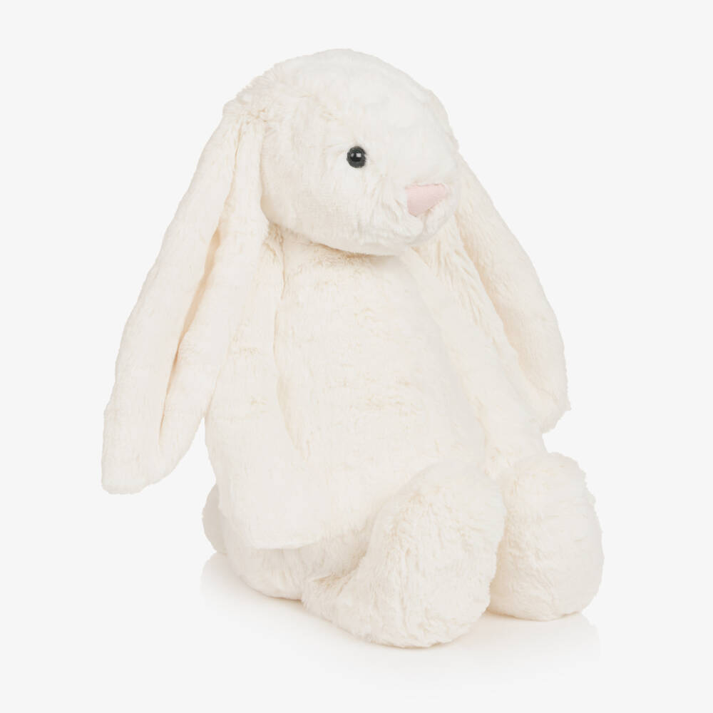 Jellycat-Cream Bashful Bunny Soft Toy (38cm) | Childrensalon